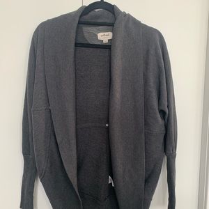 Oversized Sweatshirt Cardigan: Wilfred